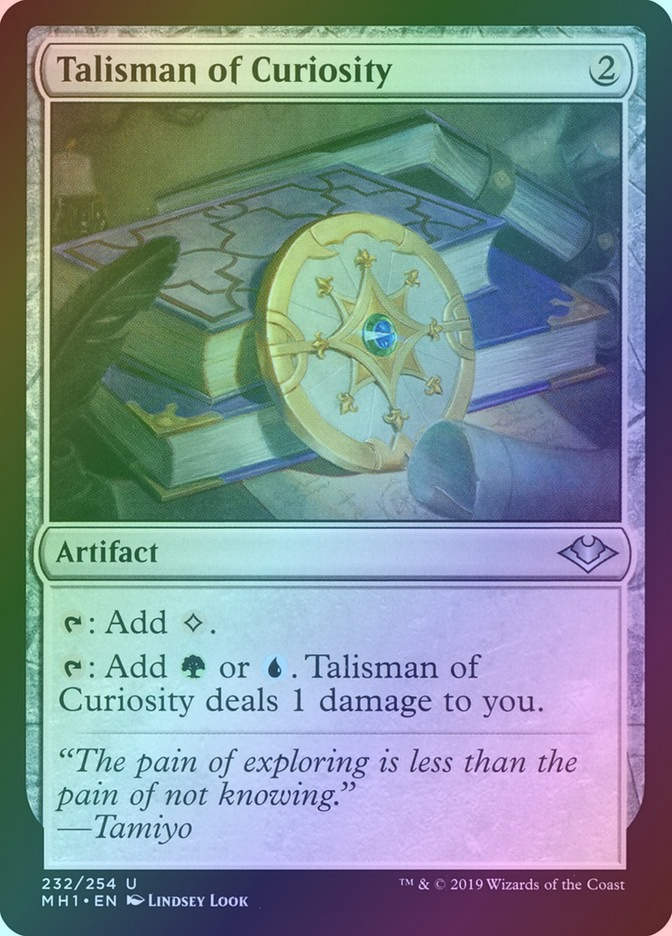 Talisman of Curiosity (MH1) (232) / Foil