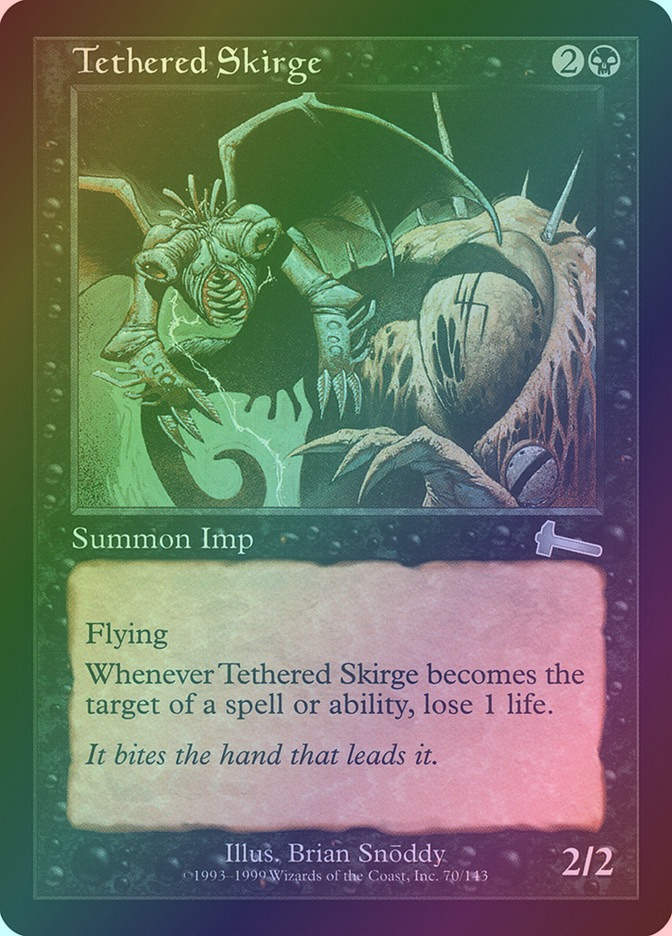Tethered Skirge (ULG) (70) / Foil