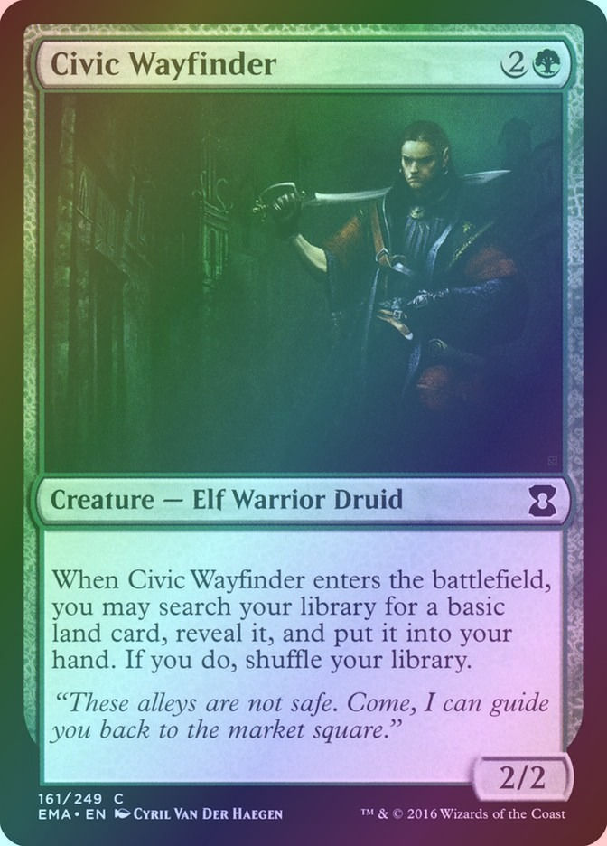 Civic Wayfinder (EMA) (161) / Foil