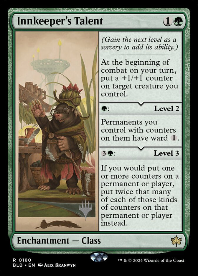 Innkeeper's Talent (PBLB) (180p)