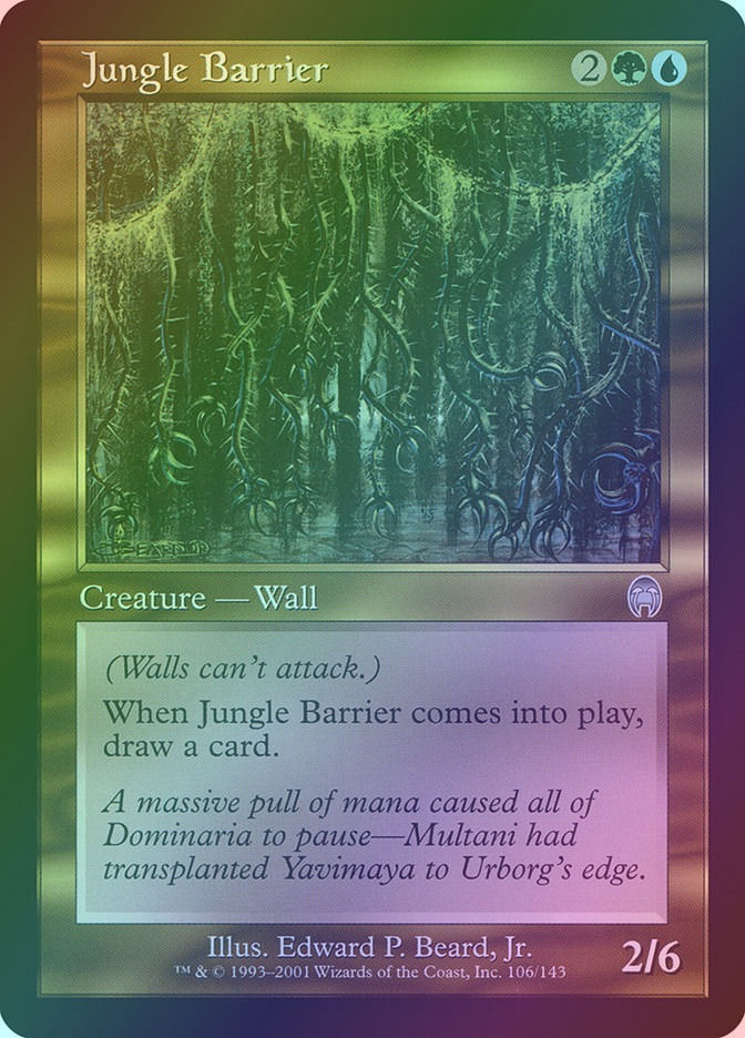 Jungle Barrier (APC) (106) / Foil