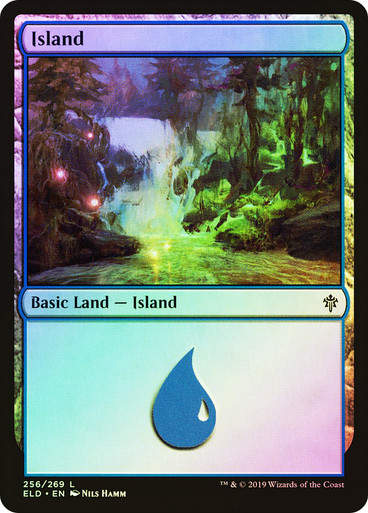 Island (ELD) (256) / Foil