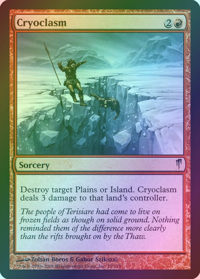 Cryoclasm (CSP) (79) / Foil
