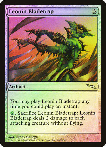 Leonin Bladetrap (MRD) (192) / Foil