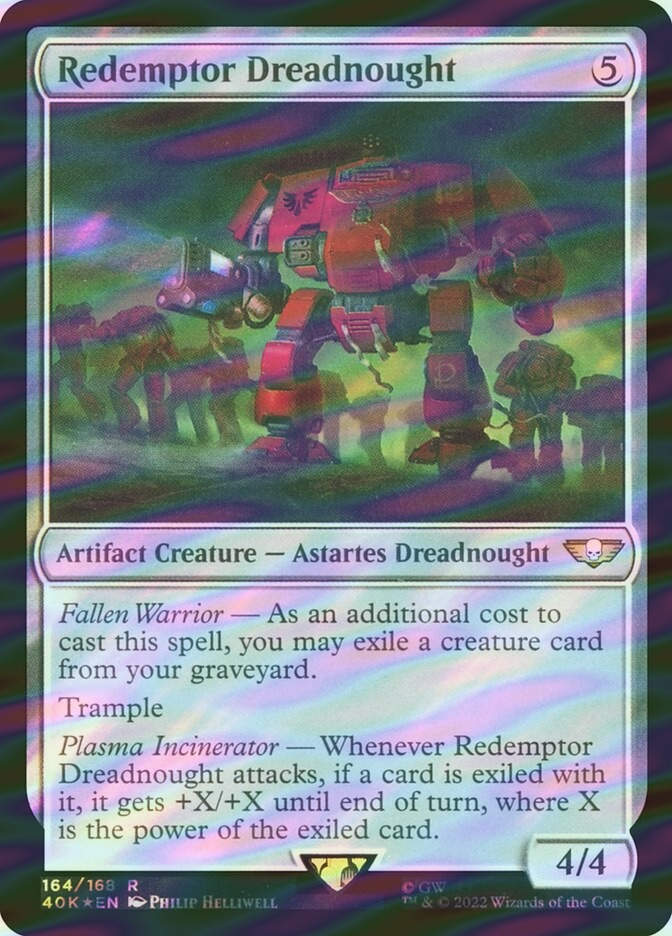 Redemptor Dreadnought (40K) (164★) / Surge Foil