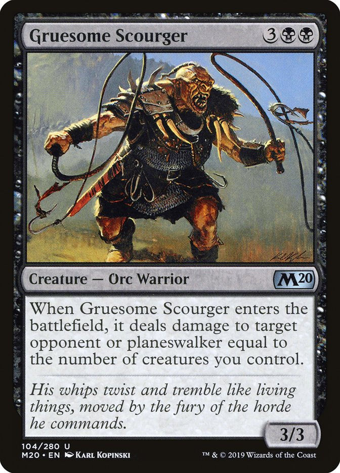 Gruesome Scourger (M20) (104)