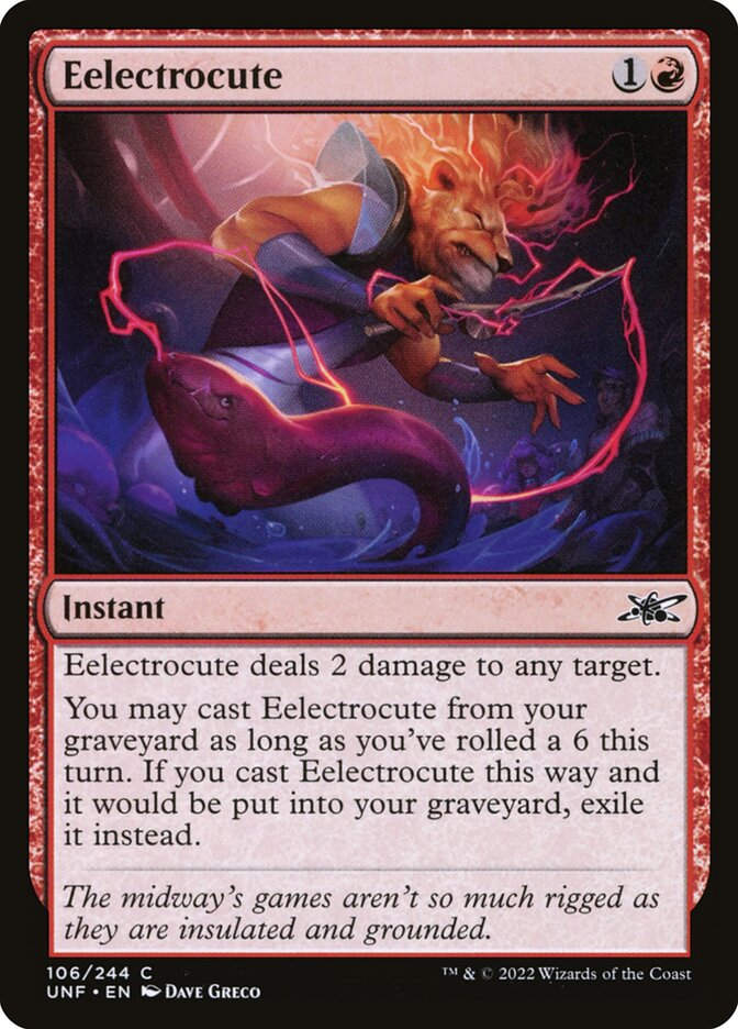 Eelectrocute (UNF) (106)
