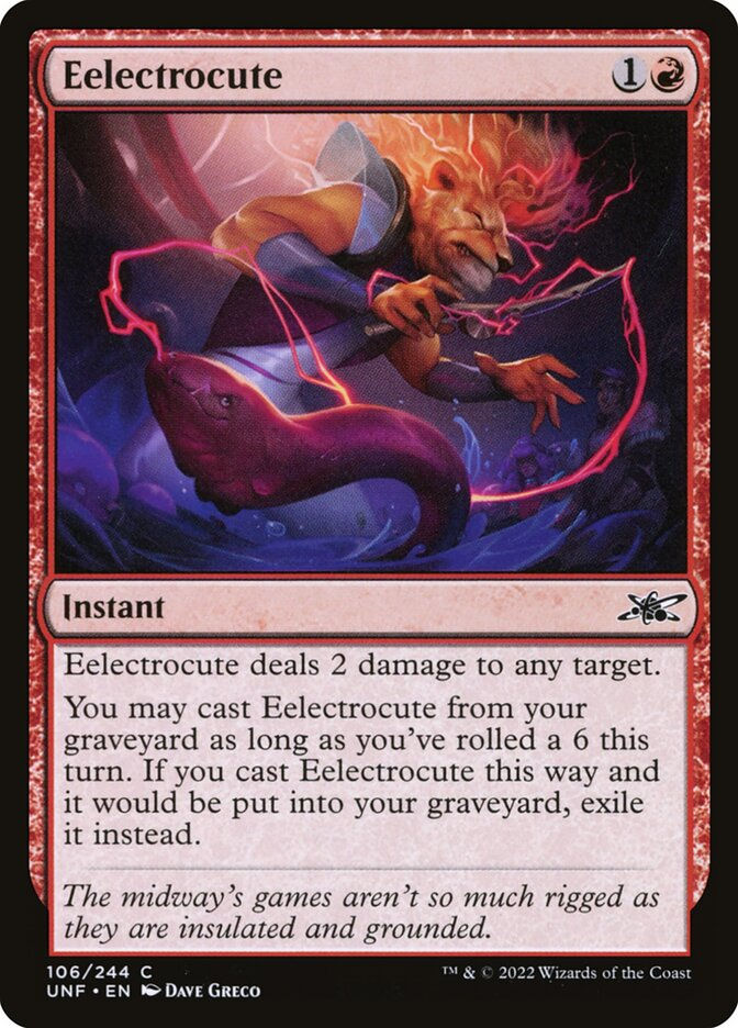 Eelectrocute (UNF) (106)