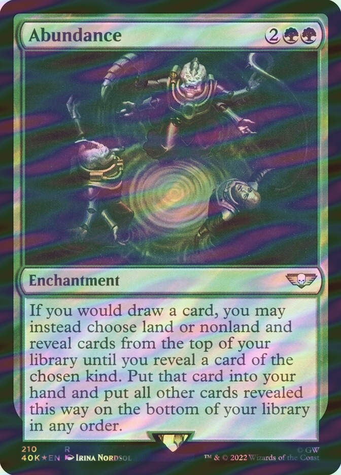 Abundance (40K) (210★) / Surge Foil
