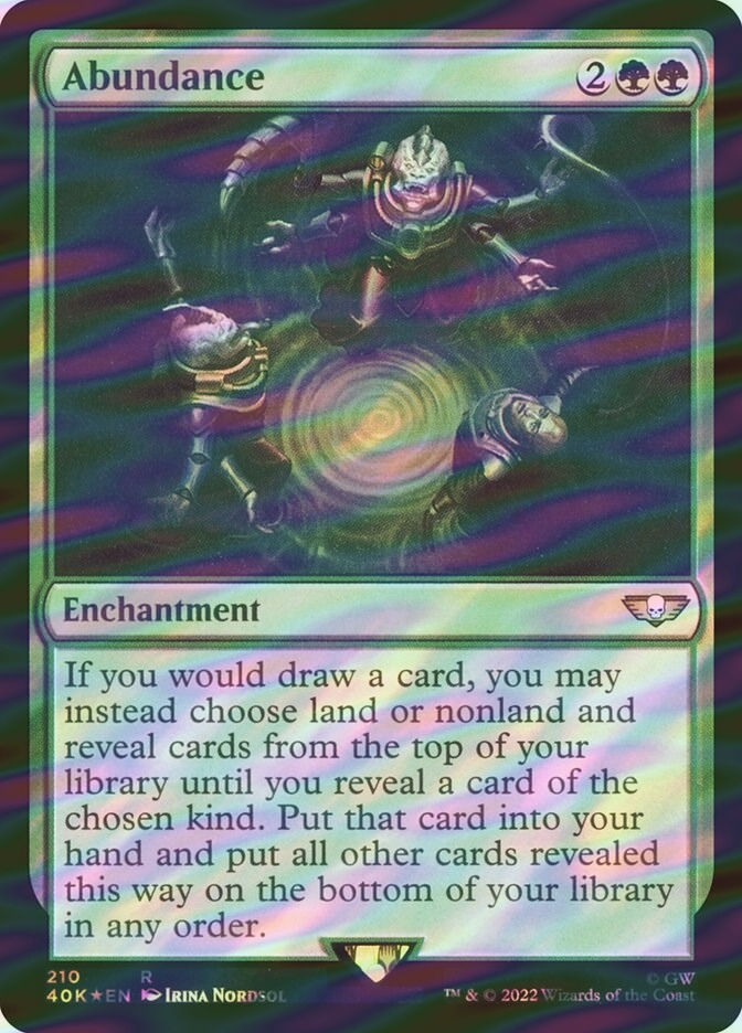Abundance (40K) (210★) / Surge Foil