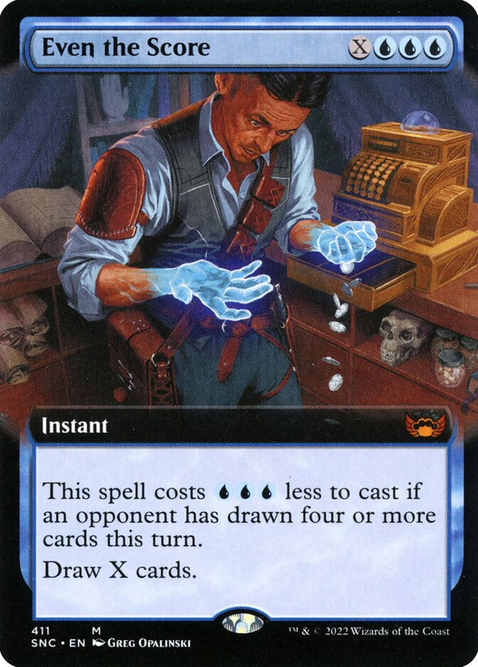 Even the Score (SNC) (411) / Extended Art