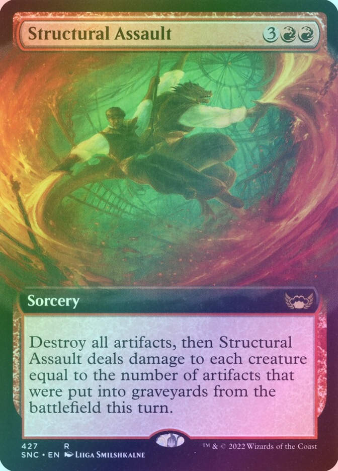 Structural Assault (SNC) (427) / Extended Art / Foil