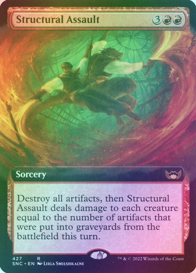 Structural Assault (SNC) (427) / Extended Art / Foil