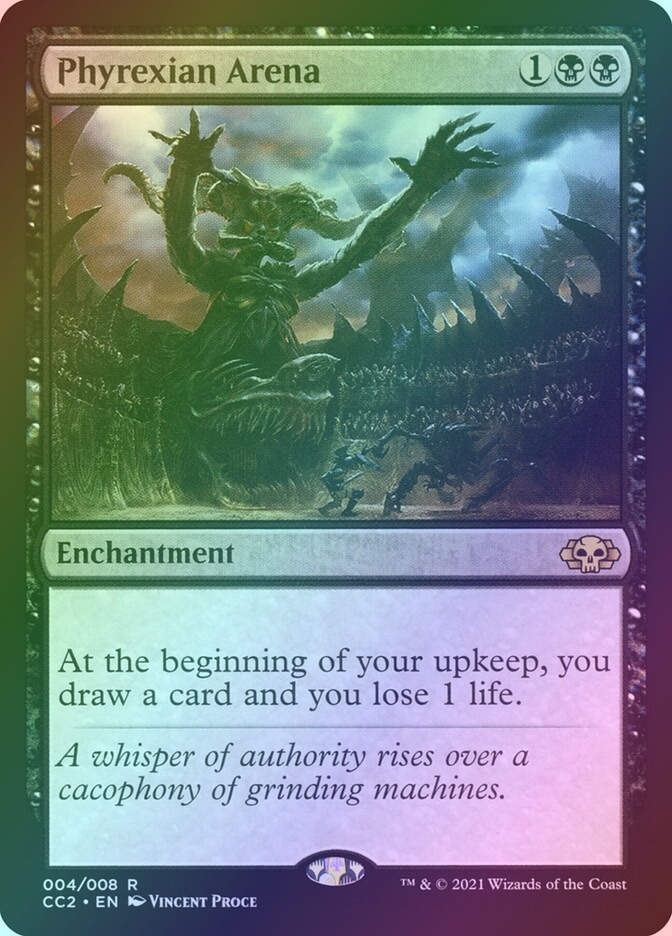 Phyrexian Arena (CC2) (4) / Foil