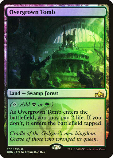 Overgrown Tomb (GRN) (253) / Foil