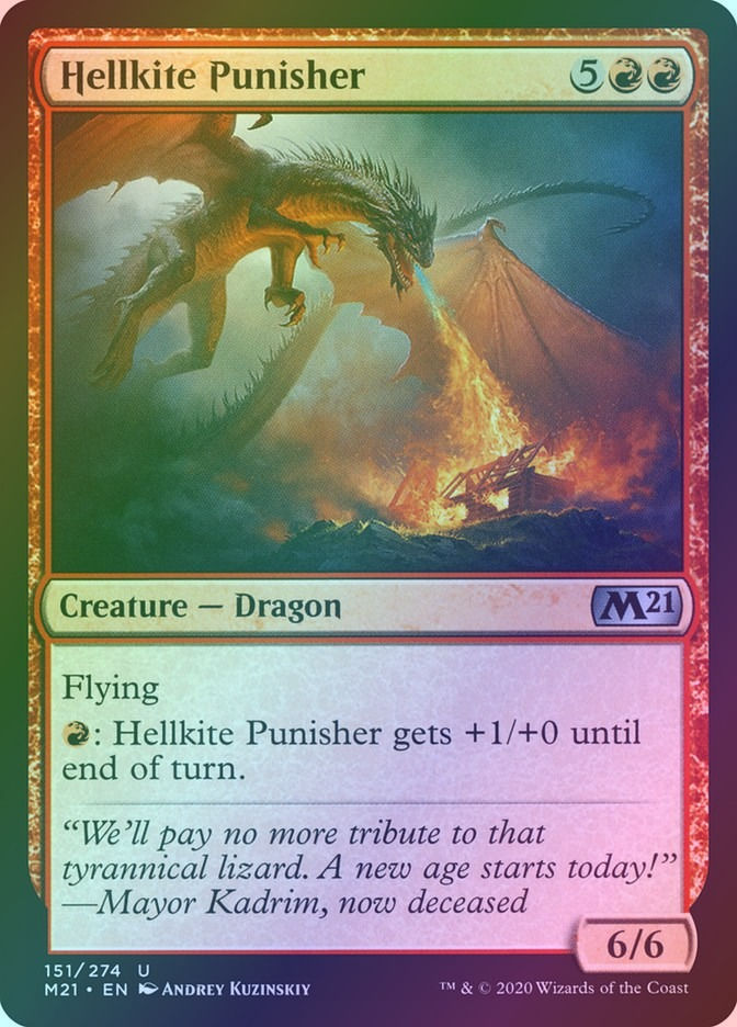 Hellkite Punisher (M21) (151) / Foil