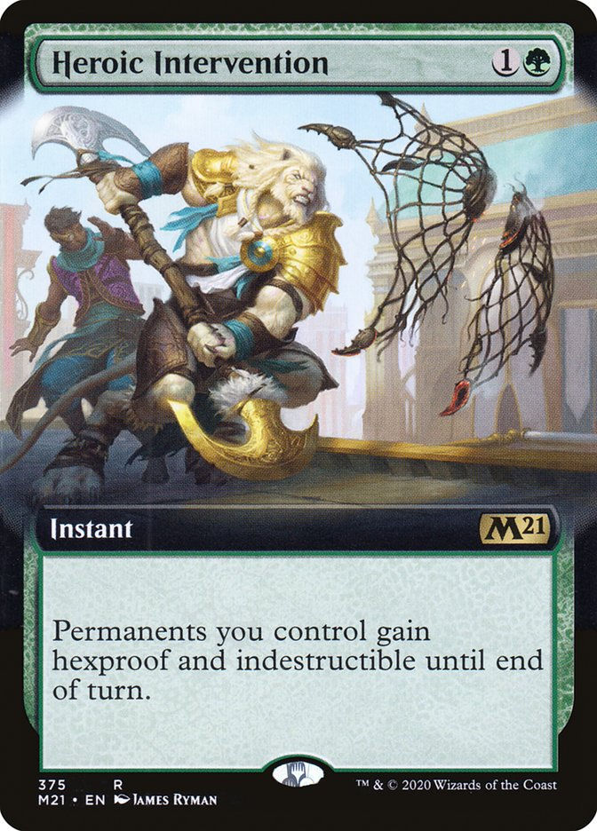 Heroic Intervention (M21) (375) / Extended Art