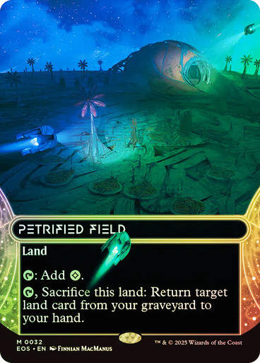 Petrified Field (EOS) (32) / Borderless / Foil