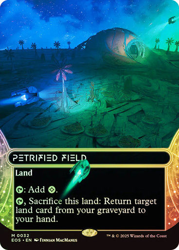 Petrified Field (EOS) (32) / Borderless / Foil