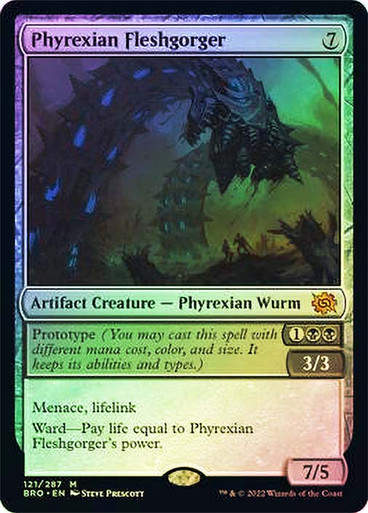 Phyrexian Fleshgorger (BRO) / Foil
