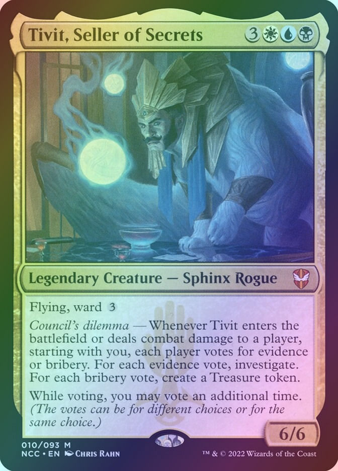 Tivit, Seller of Secrets (NCC) (10) / Foil