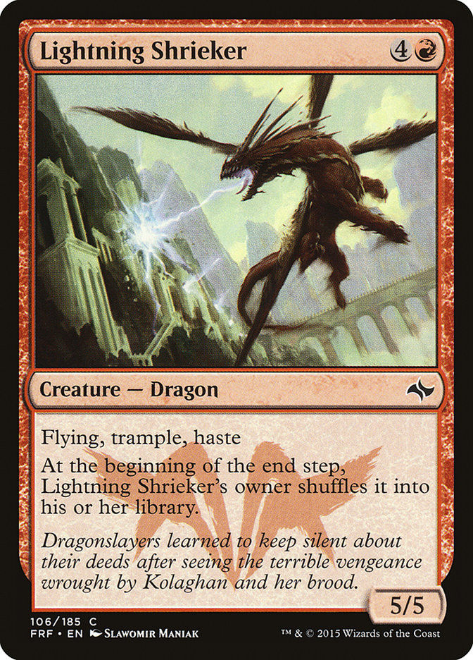 Lightning Shrieker (FRF) (106)