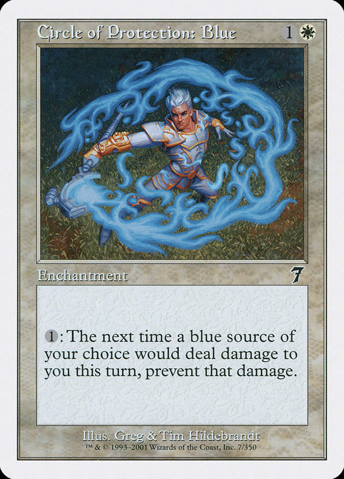 Circle of Protection: Blue (7ED) (7)