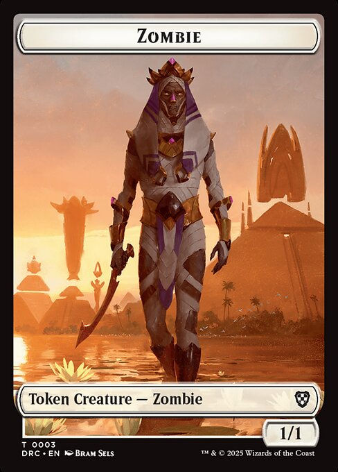 Champion of Wits (TDRC) (5) // Zombie (TDRC) (3) / Foil — cara 2 de 2