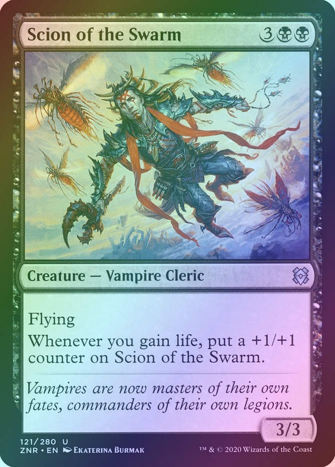 Scion of the Swarm (ZNR) (121) / Foil