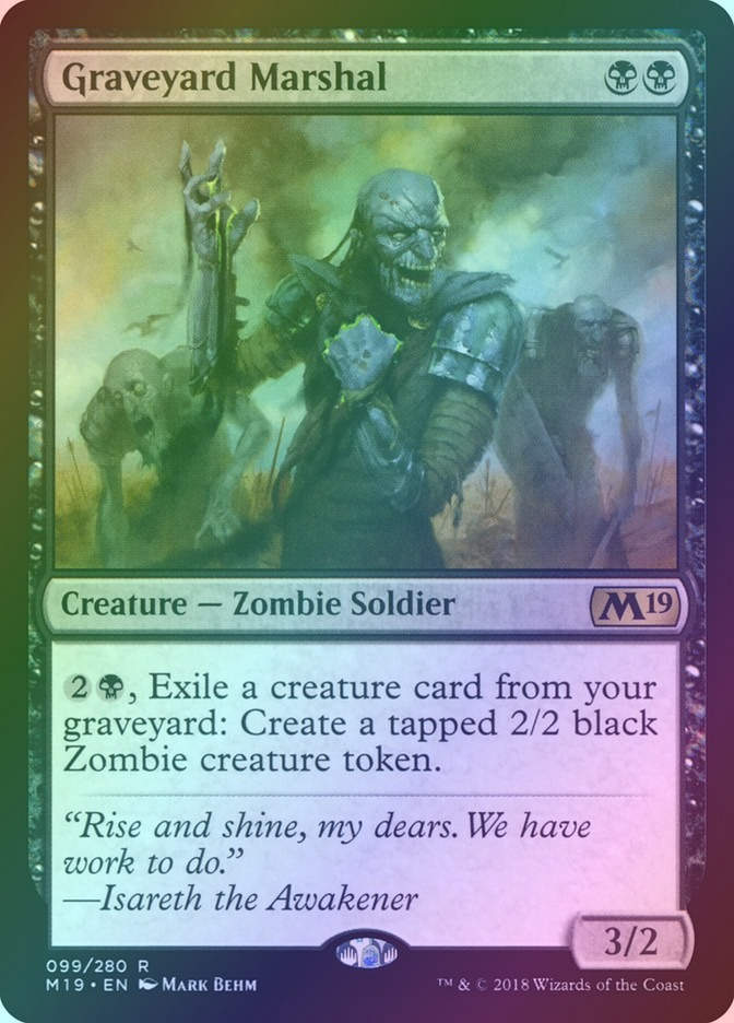 Graveyard Marshal (M19) (99) / Foil
