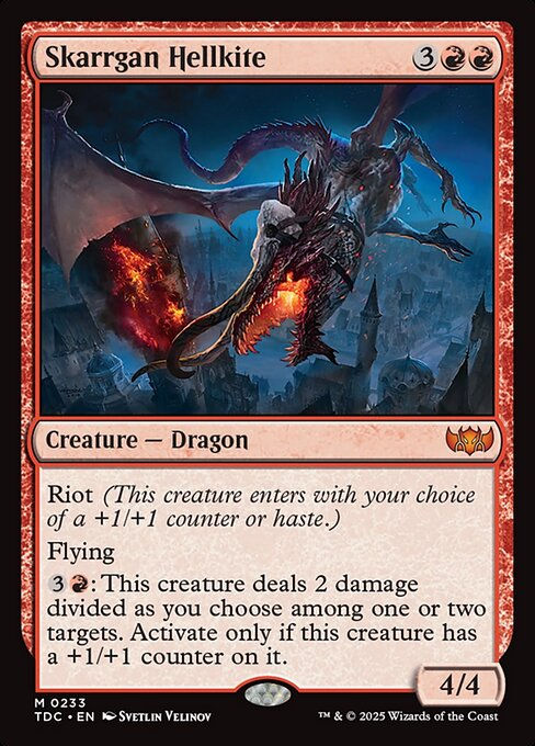 Skarrgan Hellkite (TDC) (233)