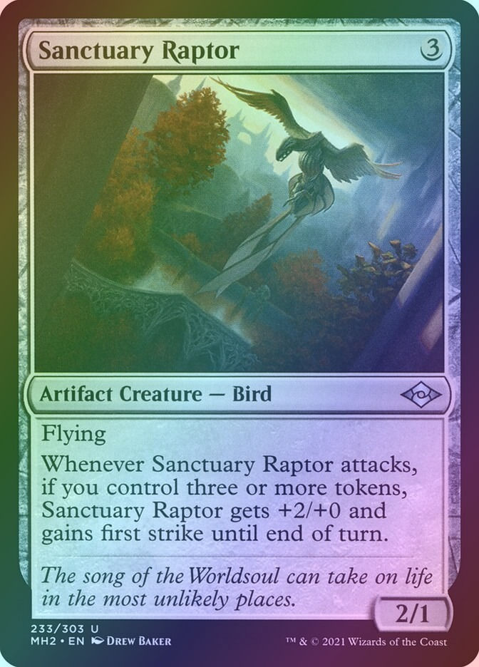 Sanctuary Raptor (MH2) (233) / Foil