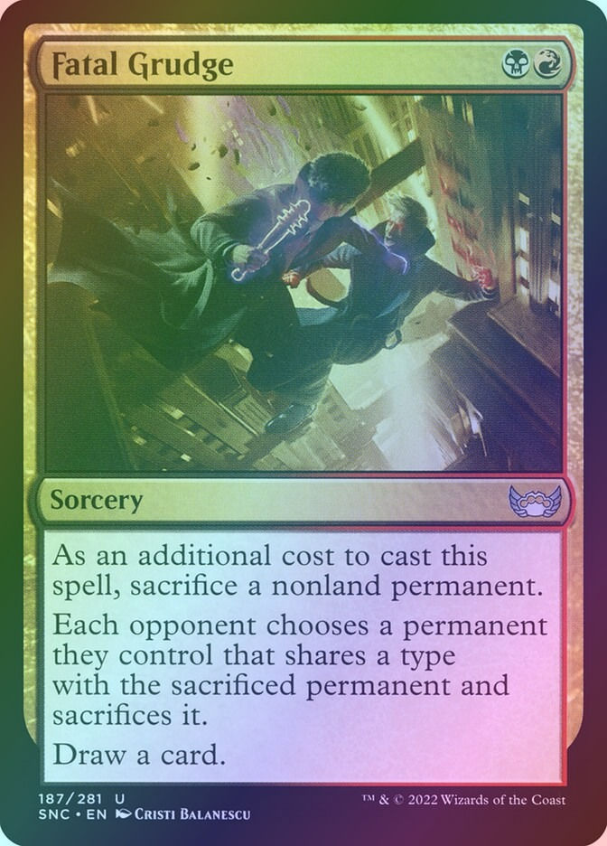 Fatal Grudge (SNC) (187) / Foil