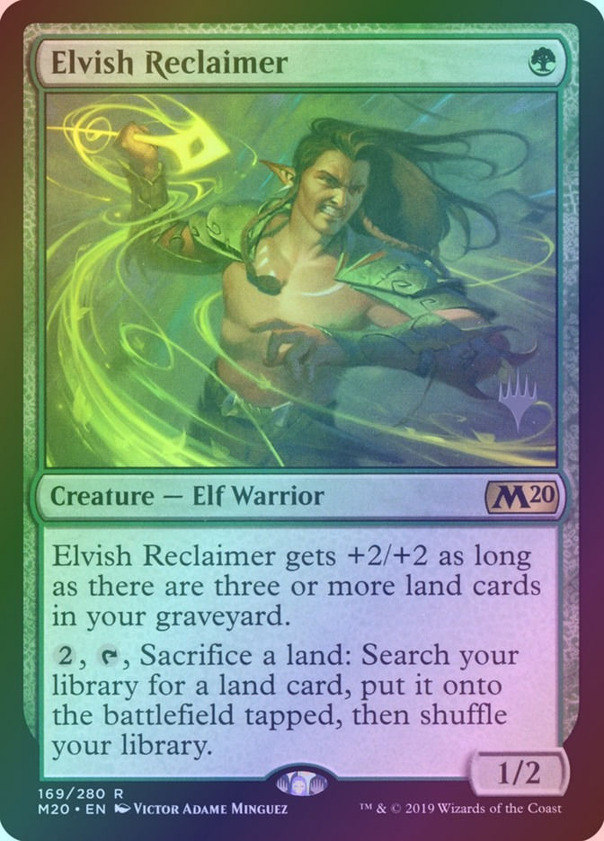 Elvish Reclaimer (PM20) (169p) / Foil