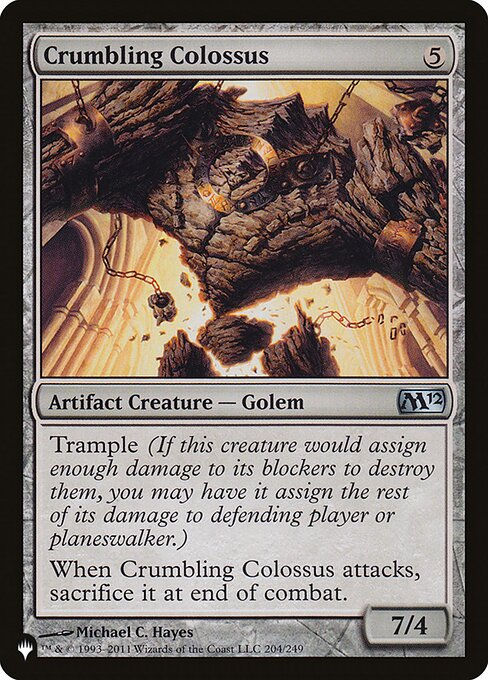 Crumbling Colossus (PLST) (M12-204)