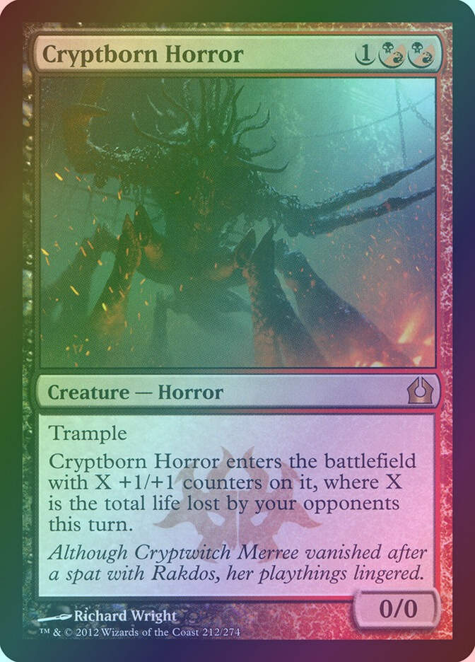 Cryptborn Horror (RTR) (212) / Foil