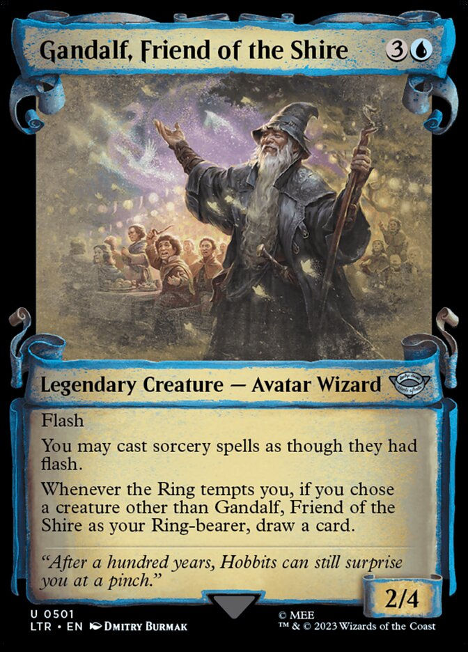 Gandalf, Friend of the Shire (LTR) (501) / Showcase