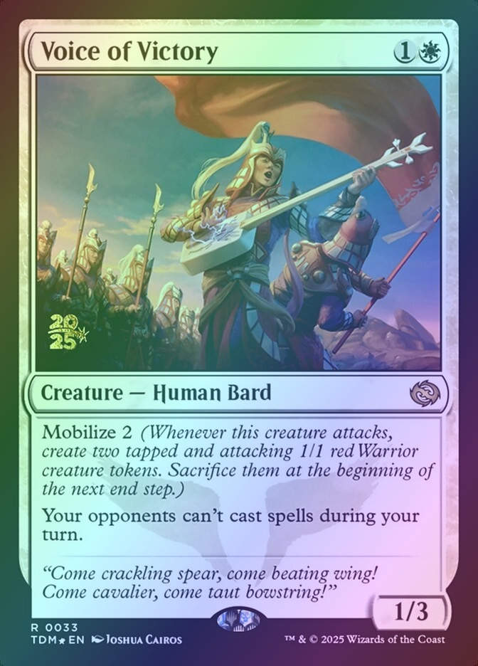 Voice of Victory (PTDM) (33s) / Foil