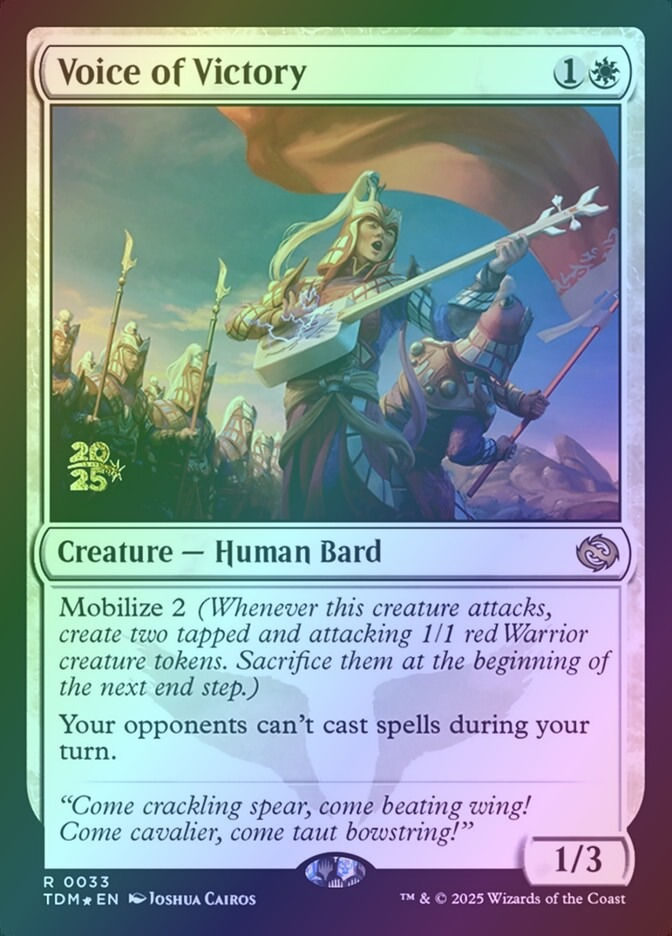 Voice of Victory (PTDM) (33s) / Foil