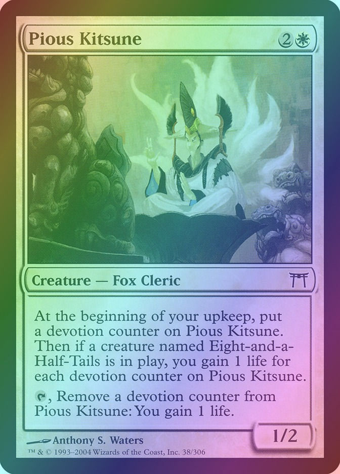 Pious Kitsune (CHK) (38) / Foil