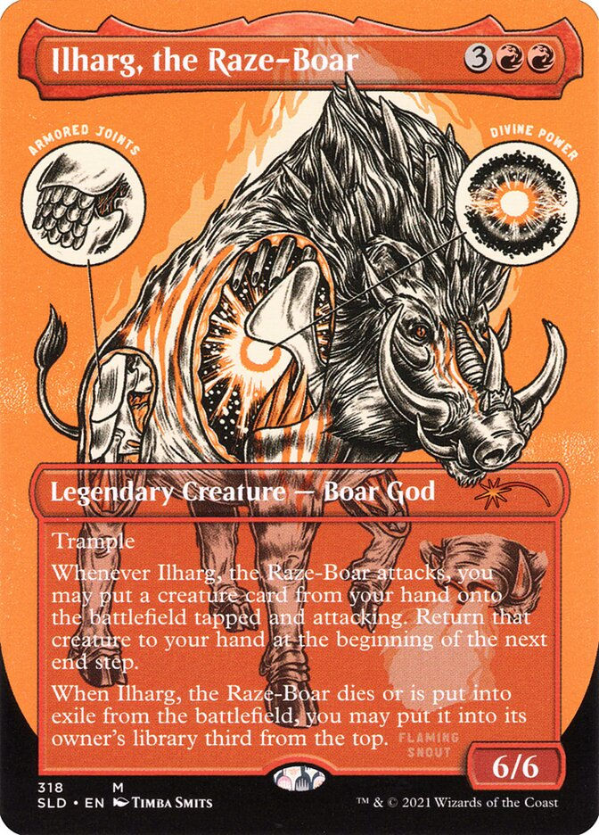 Ilharg, the Raze-Boar (SLD) (318) / Borderless
