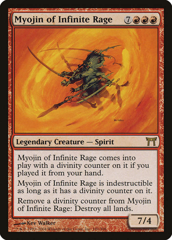 Myojin of Infinite Rage (CHK) (181)