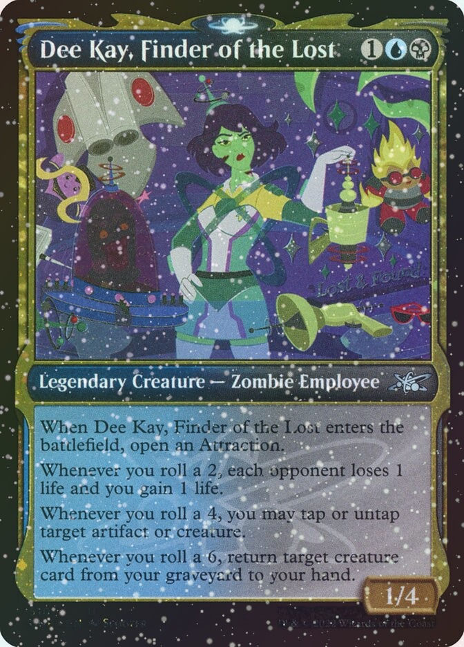 Dee Kay, Finder of the Lost (UNF) (510) / Showcase / Galaxy Foil