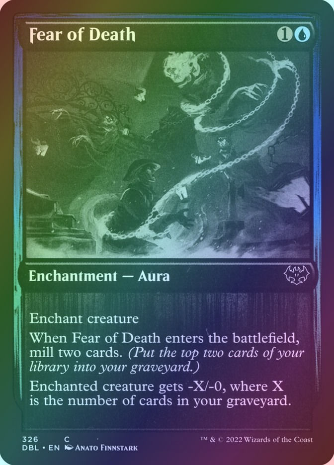 Fear of Death (DBL) (326) / Foil