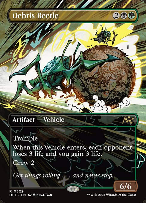 Debris Beetle (DFT) (322) / Borderless