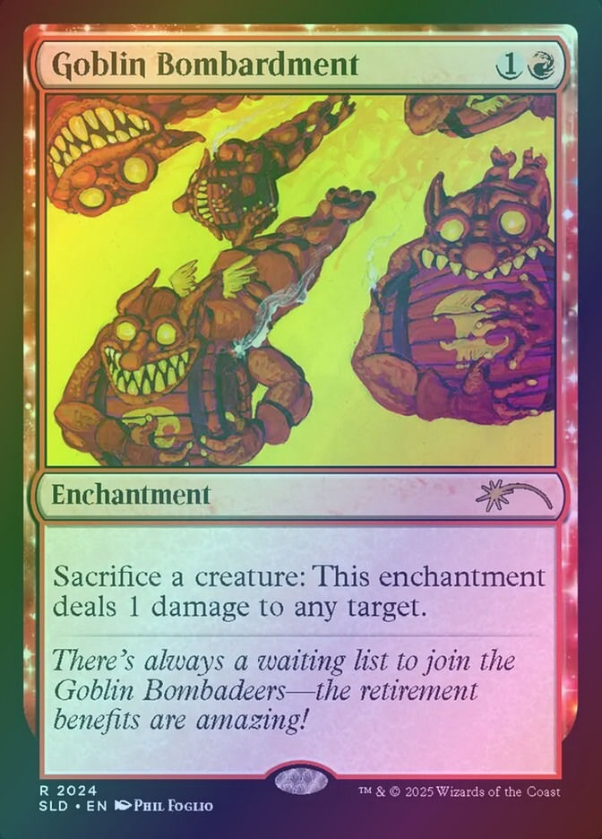 Goblin Bombardment (SLD) (2024) / Foil