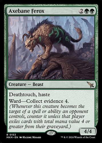 Axebane Ferox (mkm) (153) | MTG Wolf México