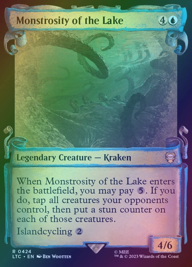 Monstrosity of the Lake (LTC) (424) / Showcase / Foil