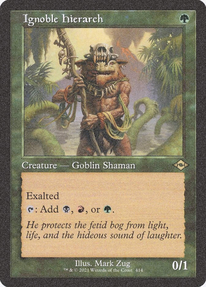 Ignoble Hierarch (MH2) (414) / Foil Etched