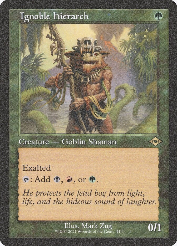Ignoble Hierarch (MH2) (414) / Foil Etched